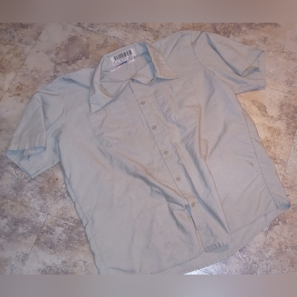 🤑5/$12 (3) Men's Short Sleeve Work Shirt Bundle Size XL - Picture 5 of 9